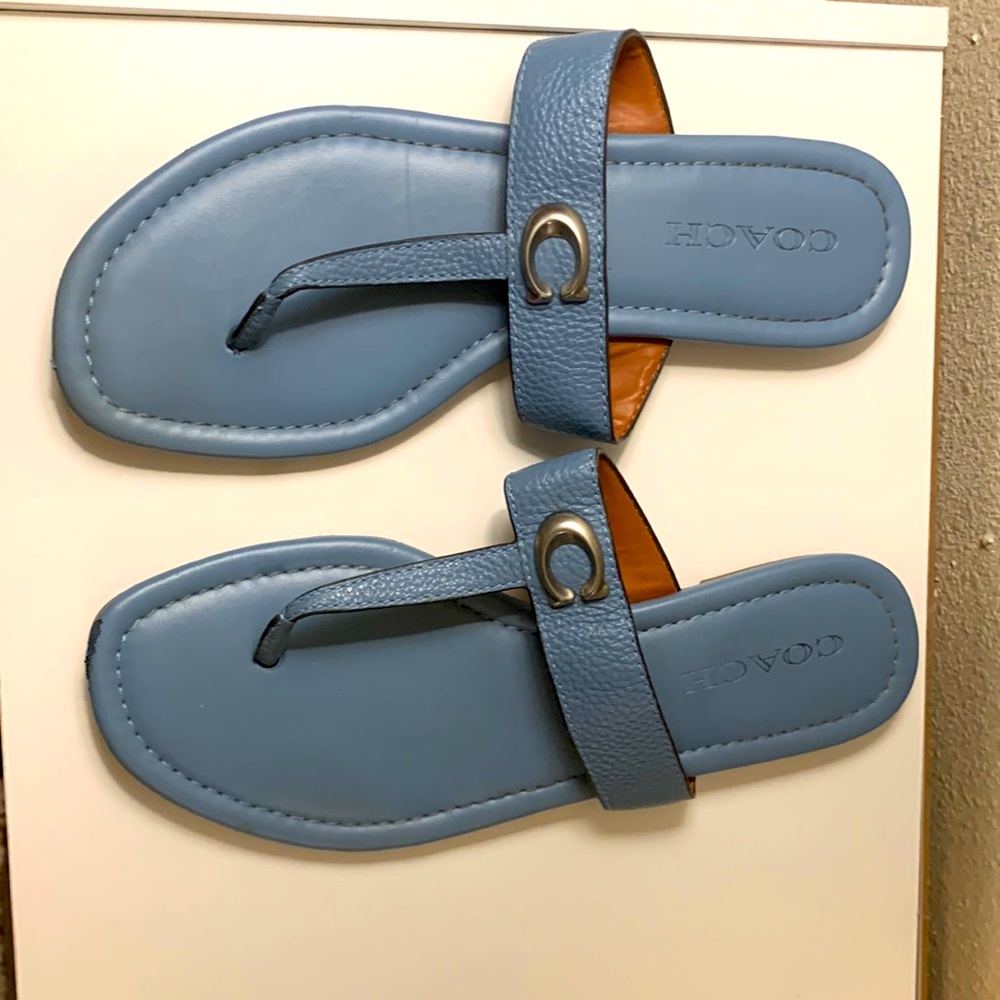 Coach Sandals Women Blue